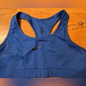 Nike Blue Racerback Swim Top